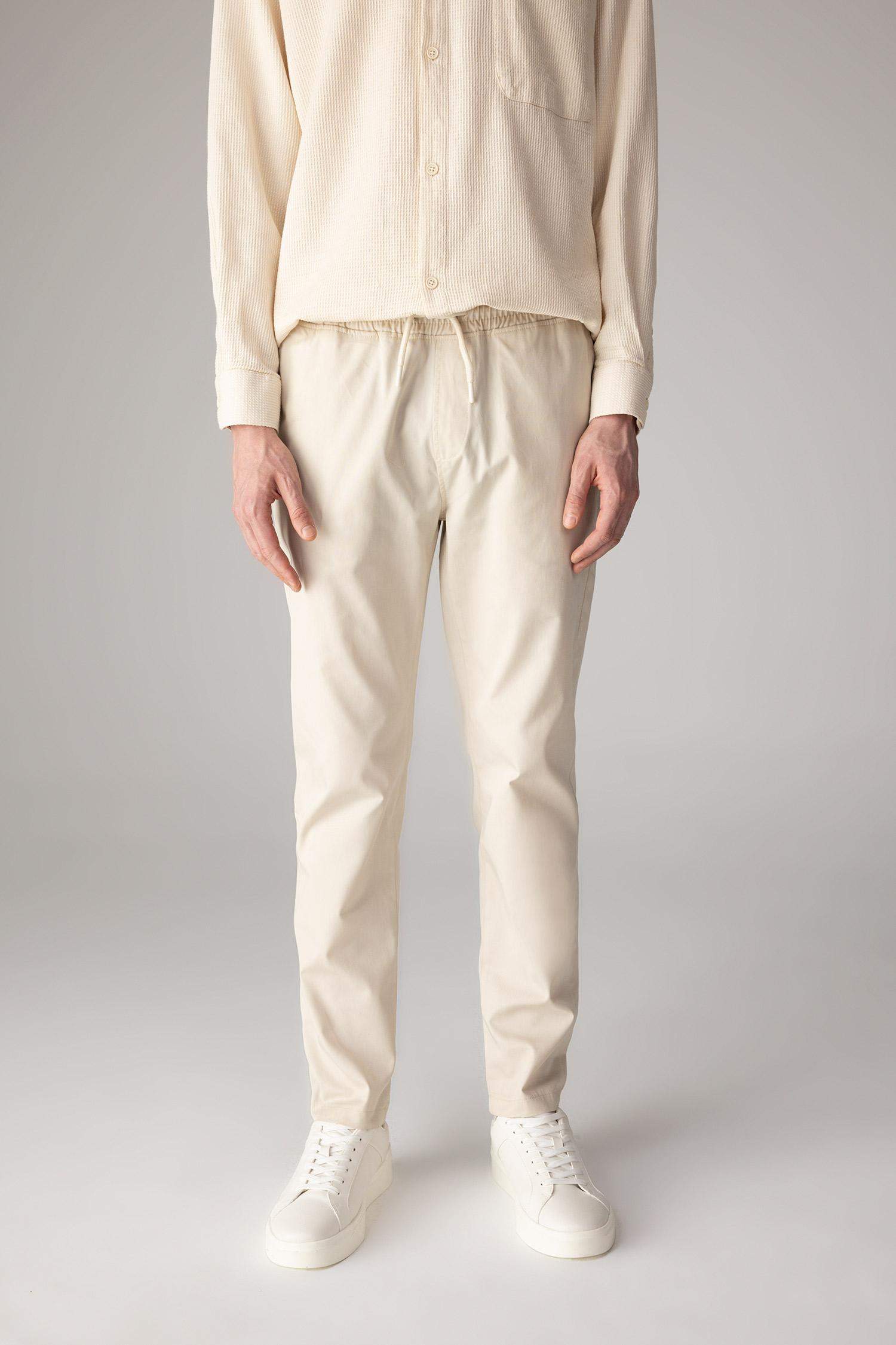 jogger Super Skinny Hem Gabardine Trousers