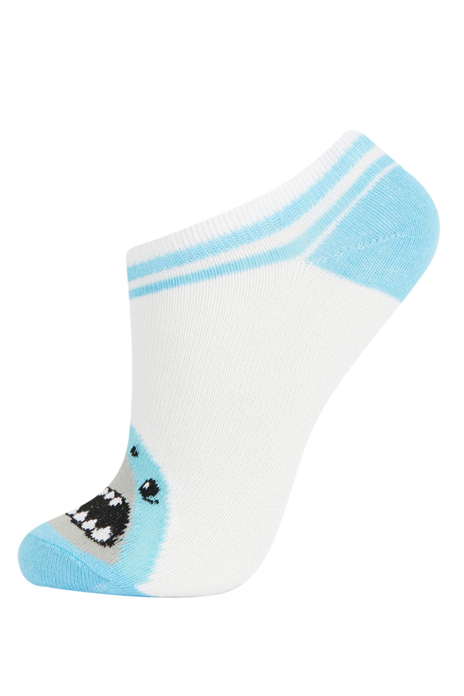 Boy 3 Pack Cotton Booties Socks