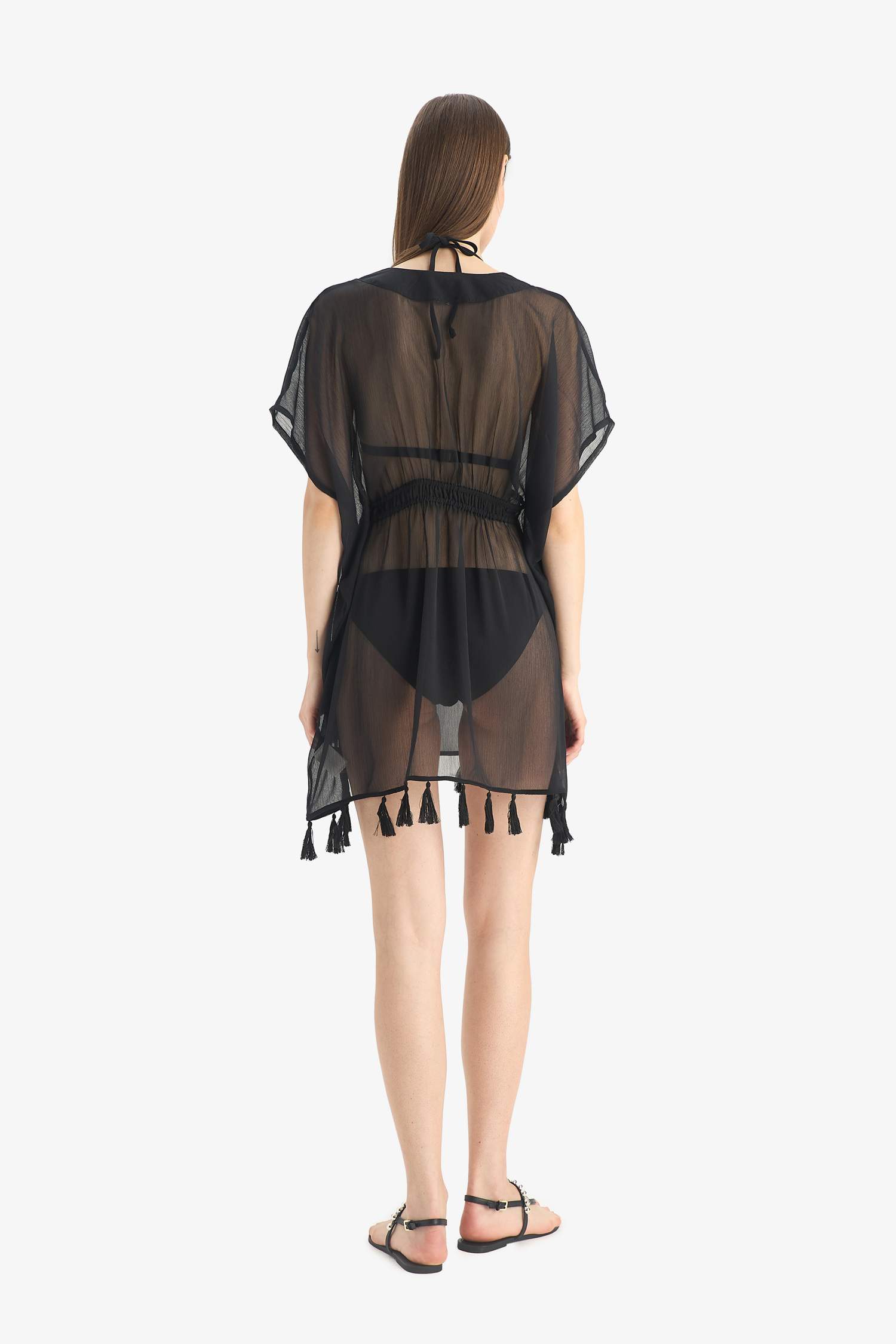 كيمونو بحر شيفون قصة عادية من Fall in Love