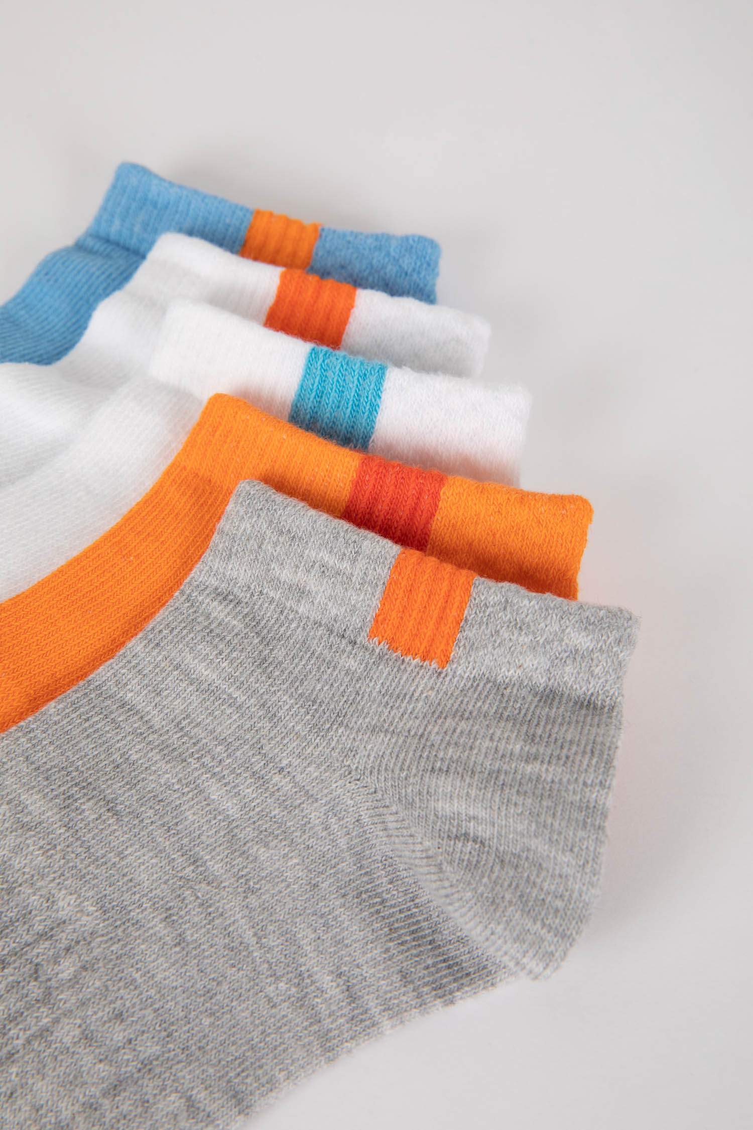 Носки из хлопка для мальчиков, 5 пар