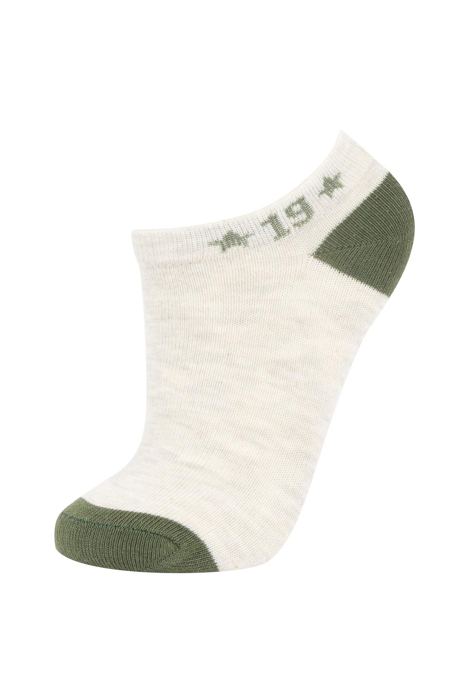 Erkek Çocuk 7'li Pamuklu Patik Çorap