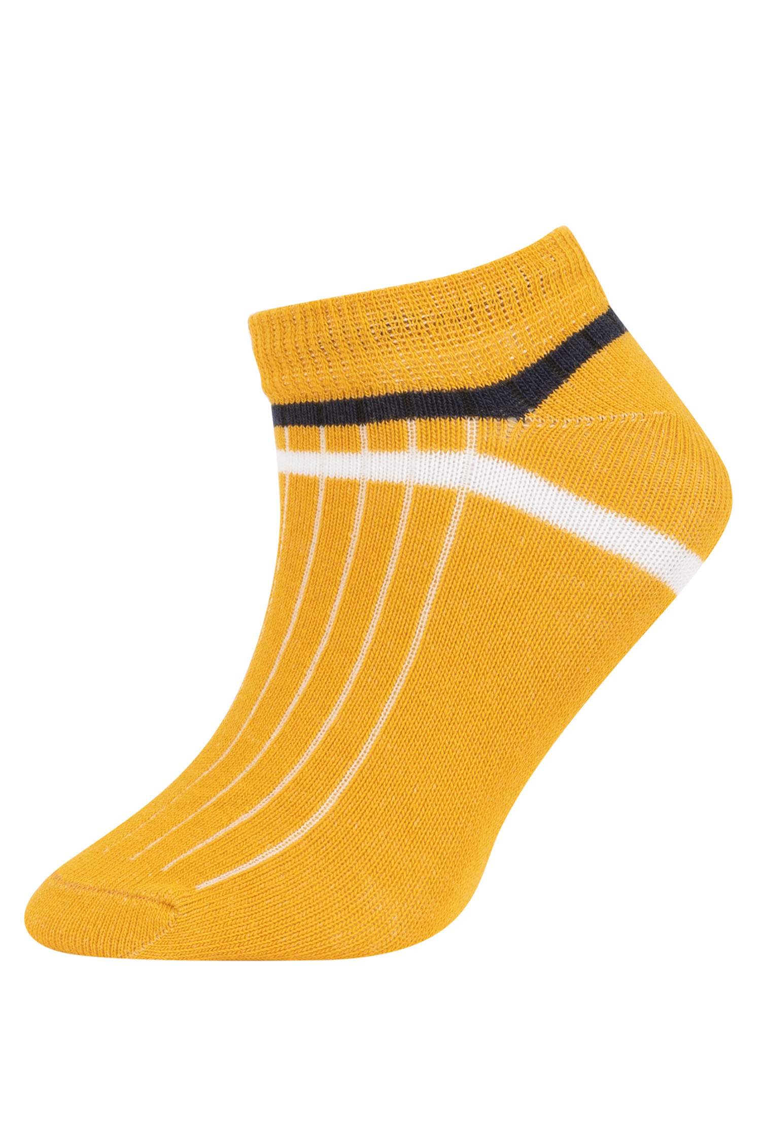 جوارب ولادي قطن قصير - 5 أزواج