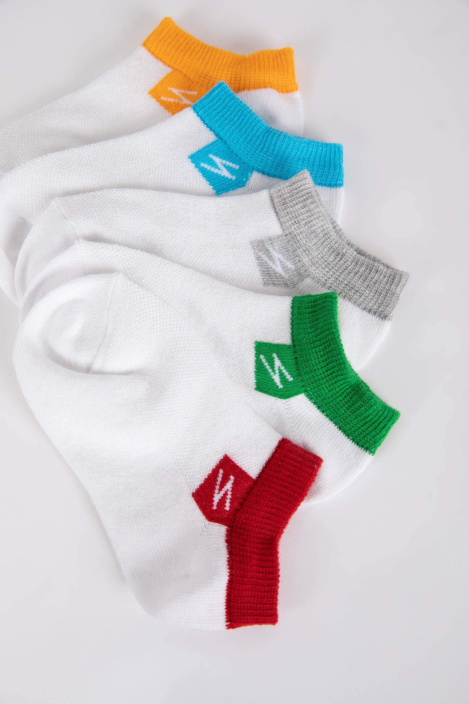 Lot de 5 paires de chaussettes en coton pour garçon