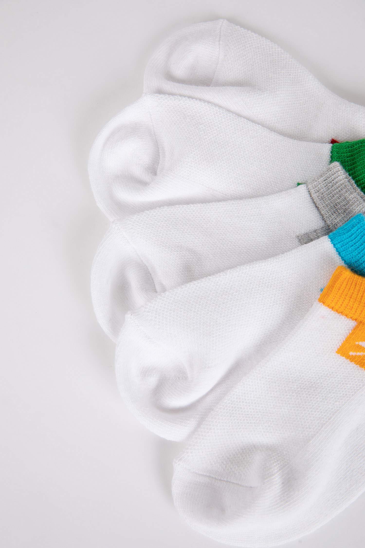 Lot de 5 paires de chaussettes en coton pour garçon