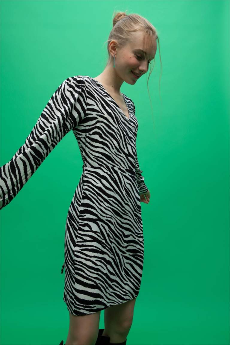 MRN-4222323 DESTATO BLACK DRESS main image 1