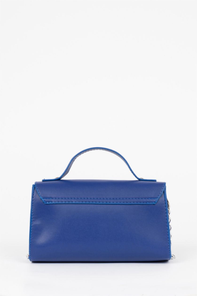 FEMME Bleu Sac à main PU
