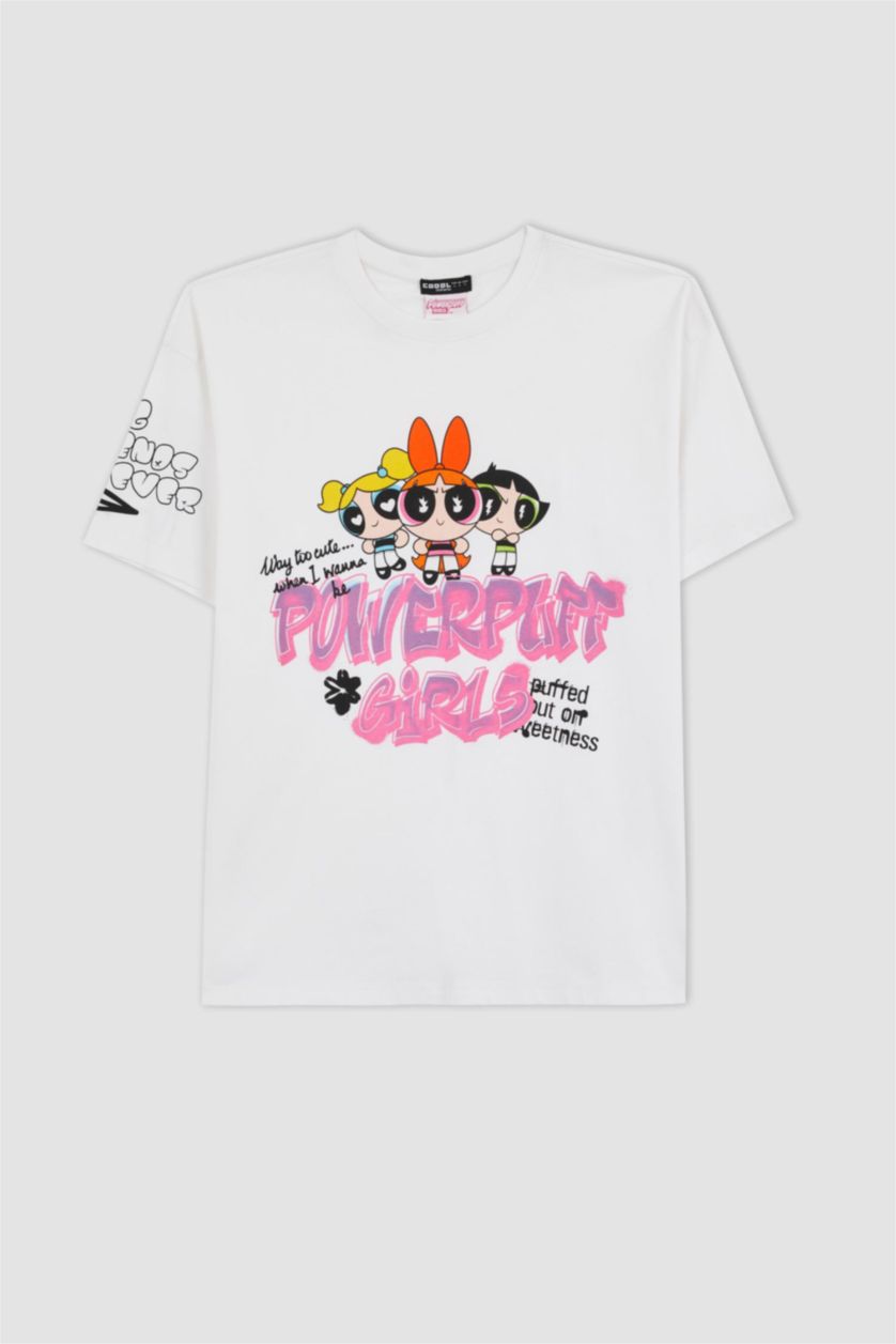 WOMAN White Oversize Fit Short Sleeve T-Shirt