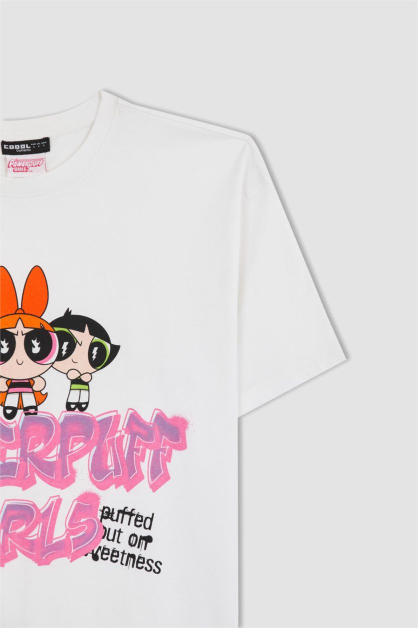 WOMAN White Oversize Fit Short Sleeve T-Shirt