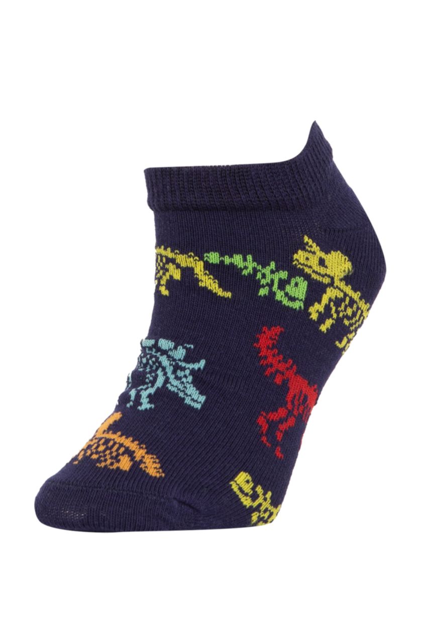 BOYS & TEENS MIXED Boys 5 Pack Cotton Booties Socks