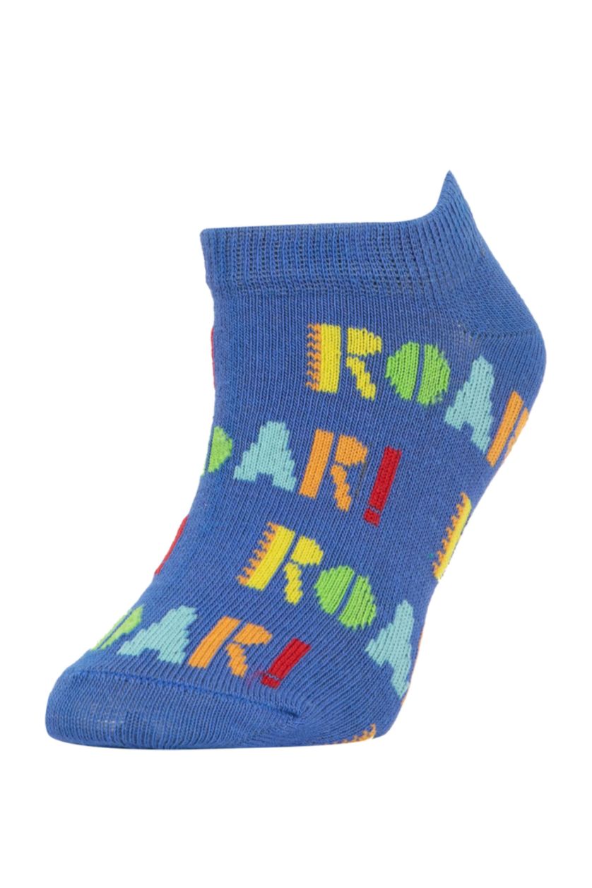 BOYS & TEENS MIXED Boys 5 Pack Cotton Booties Socks
