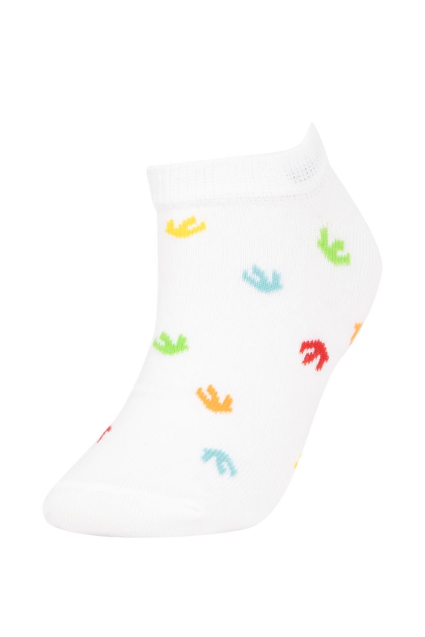 BOYS & TEENS MIXED Boys 5 Pack Cotton Booties Socks