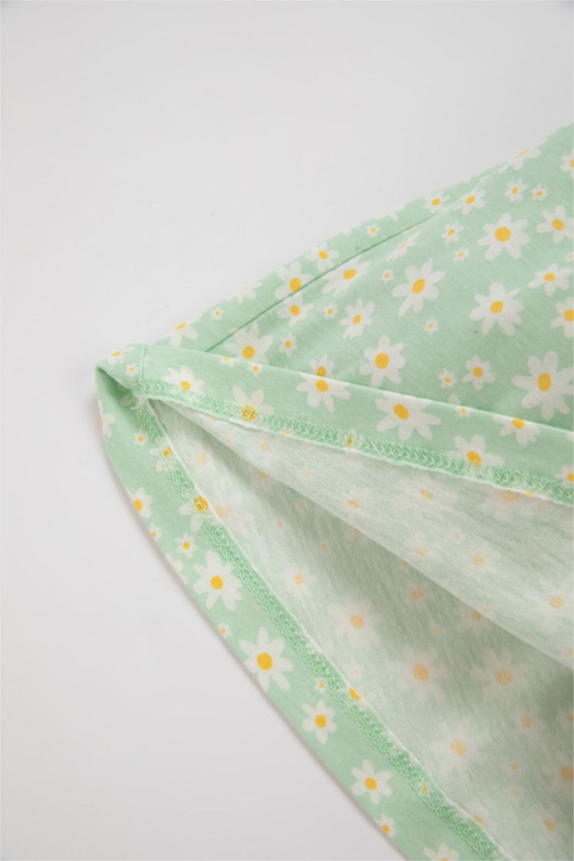 BÉBÉ FILLE Vert Clair Robe Sans Manches à motifs pour bébé Fille