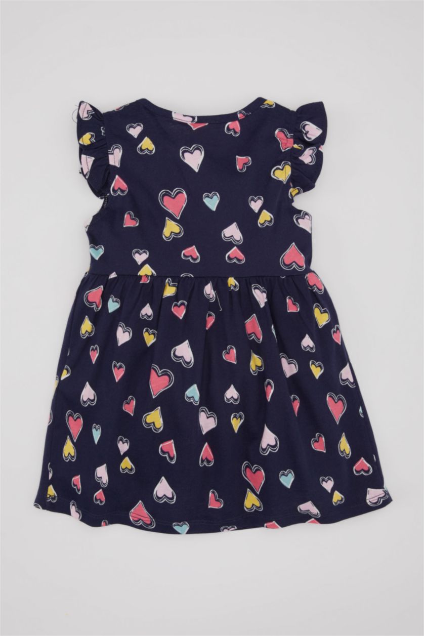 Baby Girl NAVY Baby Girl Patterned Sleeveless Dress