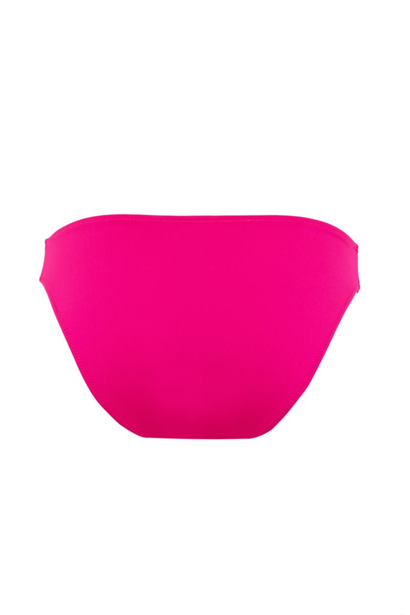 Kadın Koyu Pembe Regular Fıt Bikini Alt