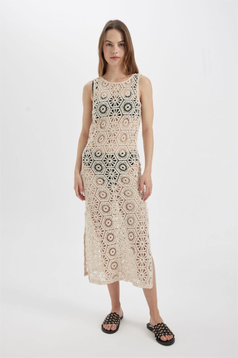WOMAN Ecru Beachwear