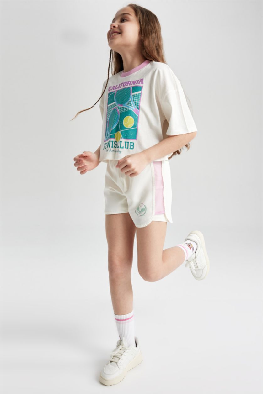 GIRLS & TEENS White Girls Relax Fit Shorts