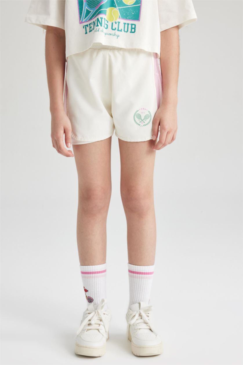 GIRLS & TEENS White Girls Relax Fit Shorts