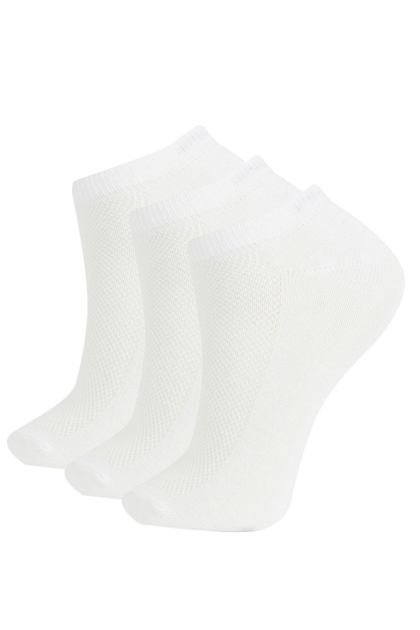 FILLES Blanc Chaussettes Courtes Coton 3 Fille