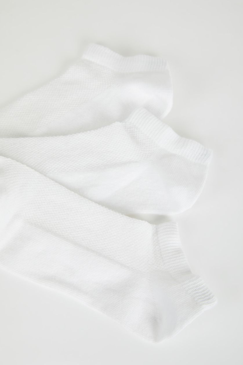 FILLES Blanc Chaussettes Courtes Coton 3 Fille