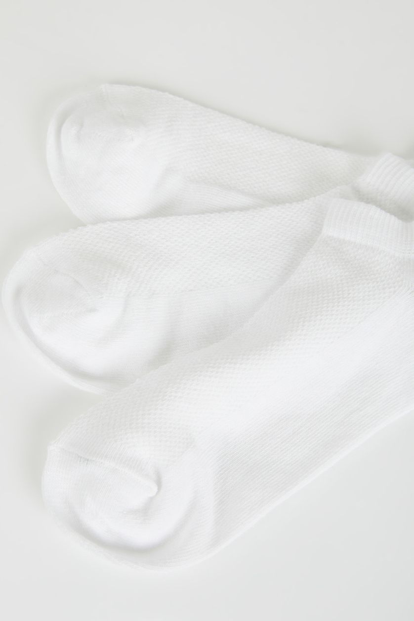 FILLES Blanc Chaussettes Courtes Coton 3 Fille