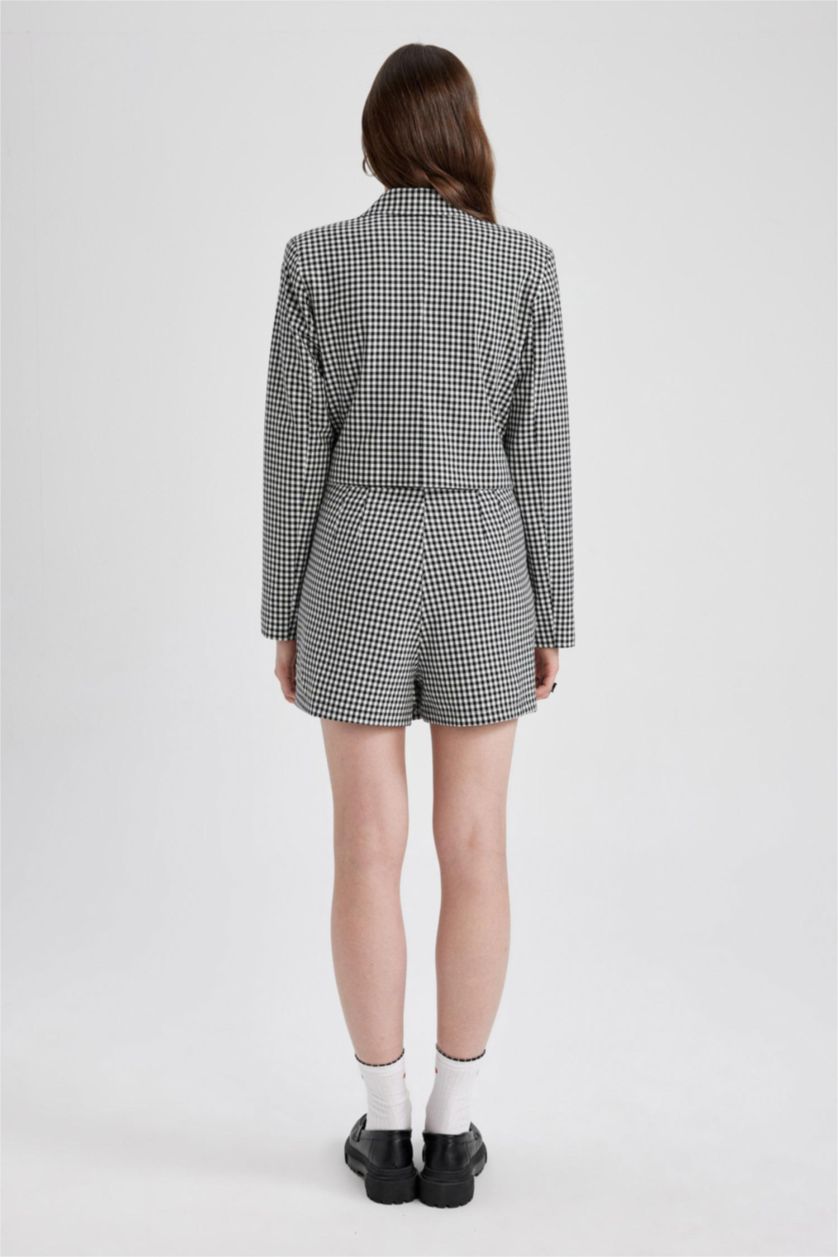 حريمي أسود شورت قصة عادية