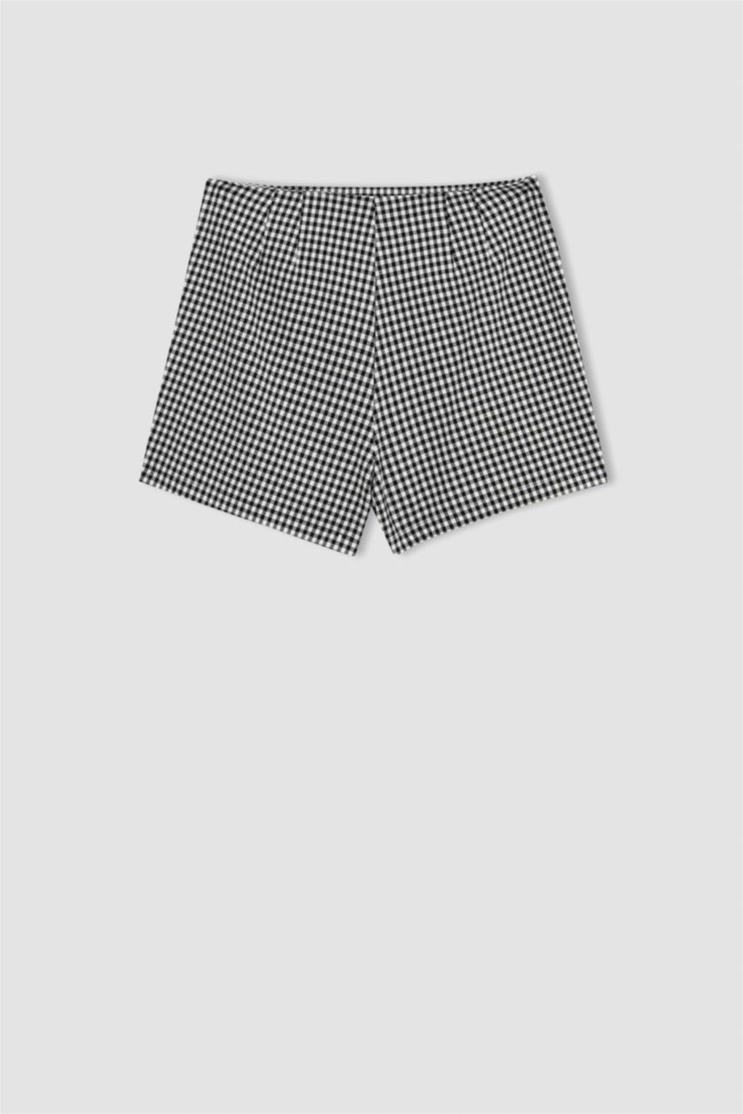 حريمي أسود شورت قصة عادية