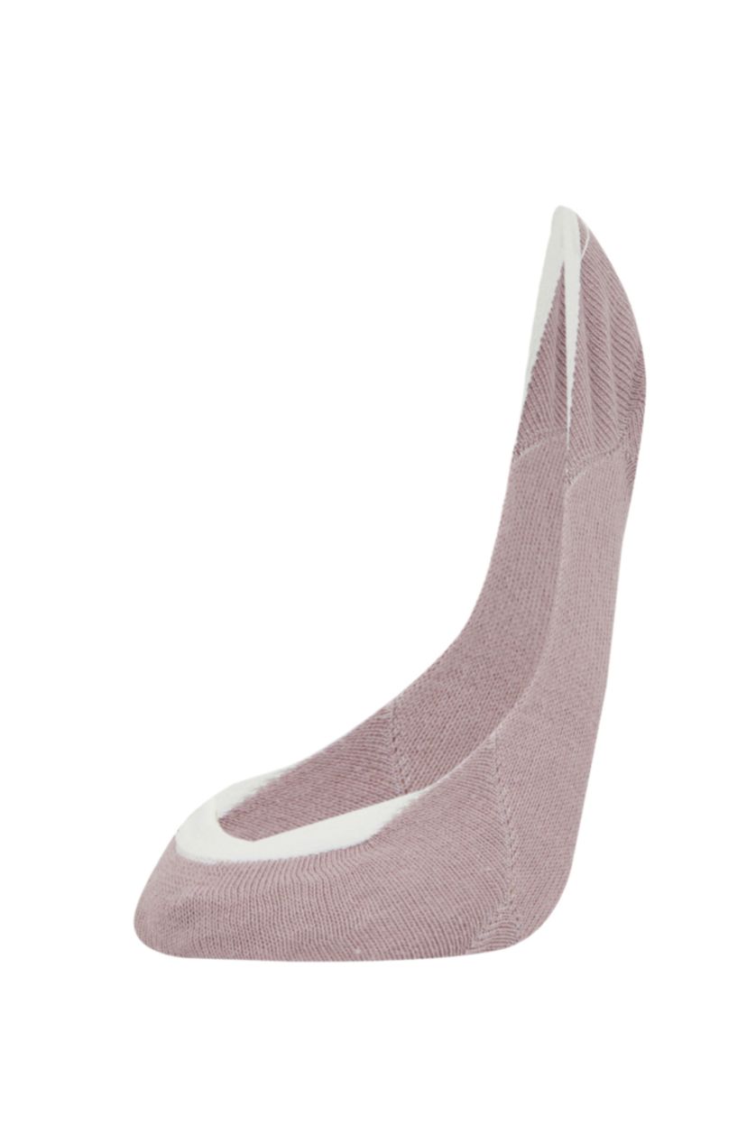 Woman Yumuşak Woman 3 Piece Cotton Ballerina Socks