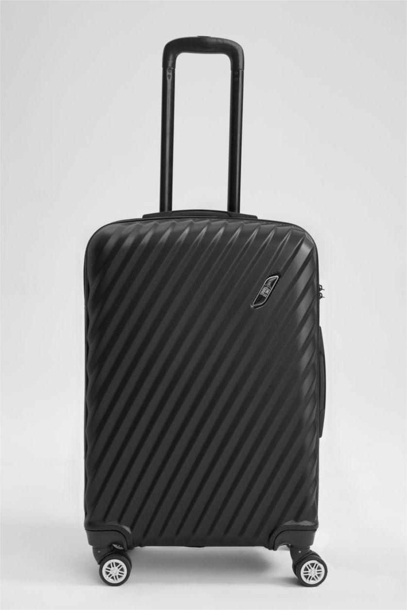 HOMME Siyah Orta Valise Unisexe De Taille Moyenne