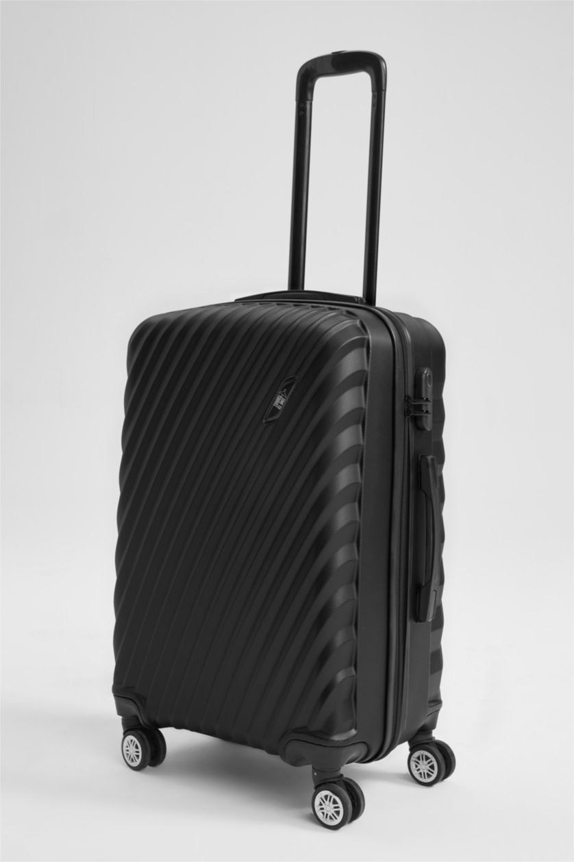 HOMME Siyah Orta Valise Unisexe De Taille Moyenne