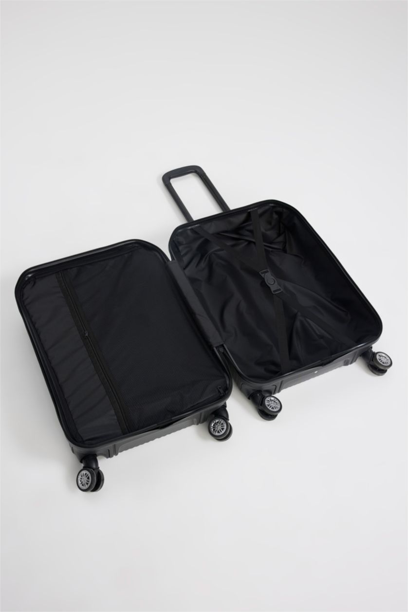 HOMME Siyah Küçük Valise Unisexe De Petite Taille