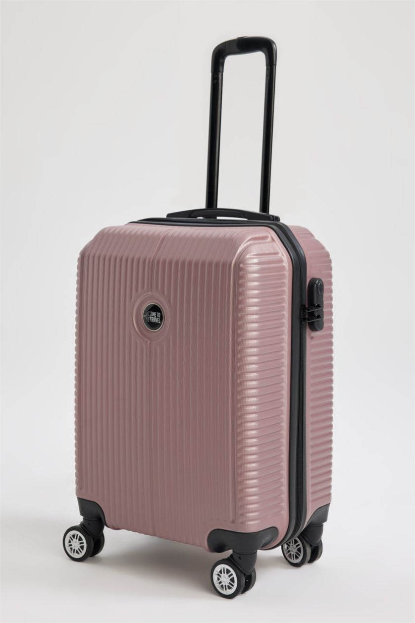 Kadın Rose Orta Unisex Orta Boy Çek Çekli Sert Kapaklı Valiz