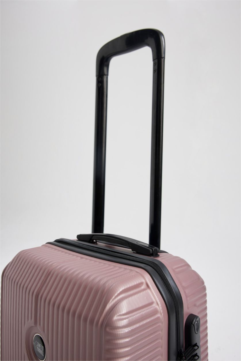 Kadın Rose Orta Unisex Orta Boy Çek Çekli Sert Kapaklı Valiz