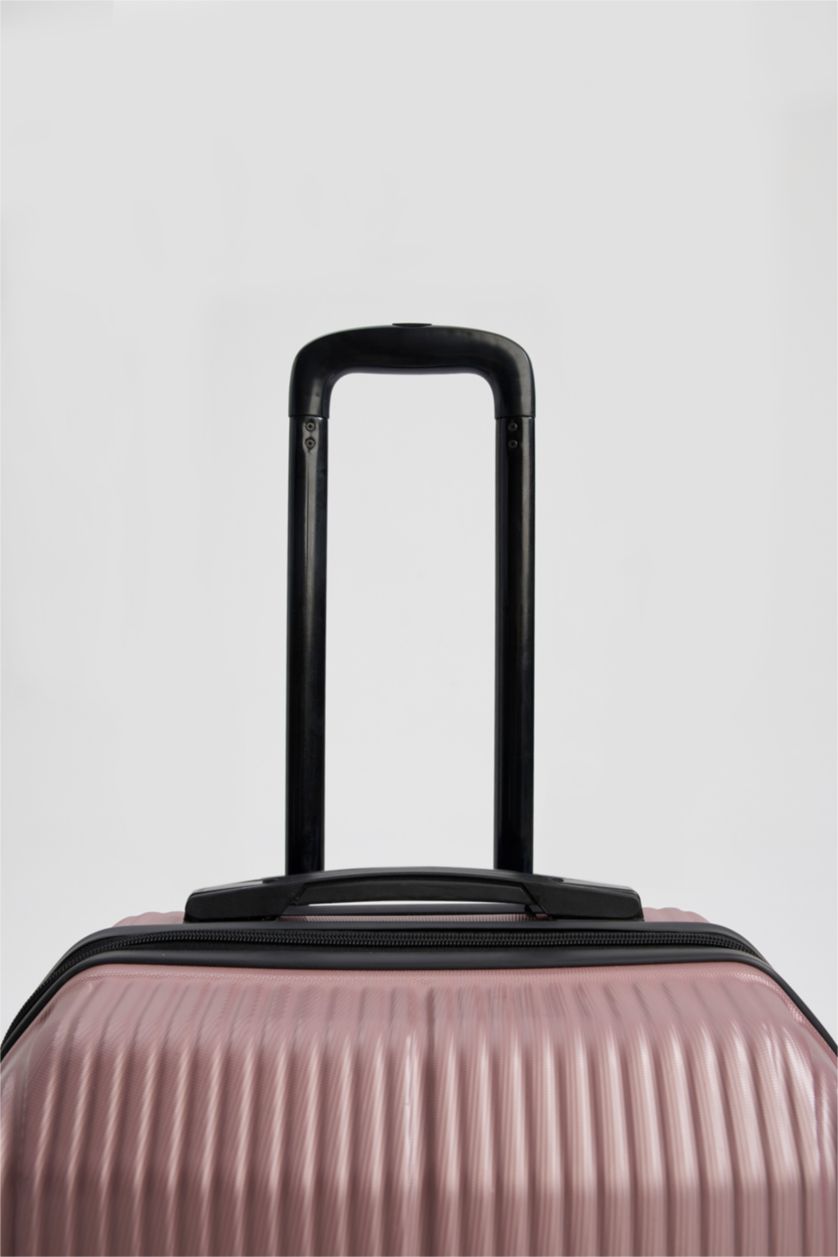 Kadın Rose Orta Unisex Orta Boy Çek Çekli Sert Kapaklı Valiz