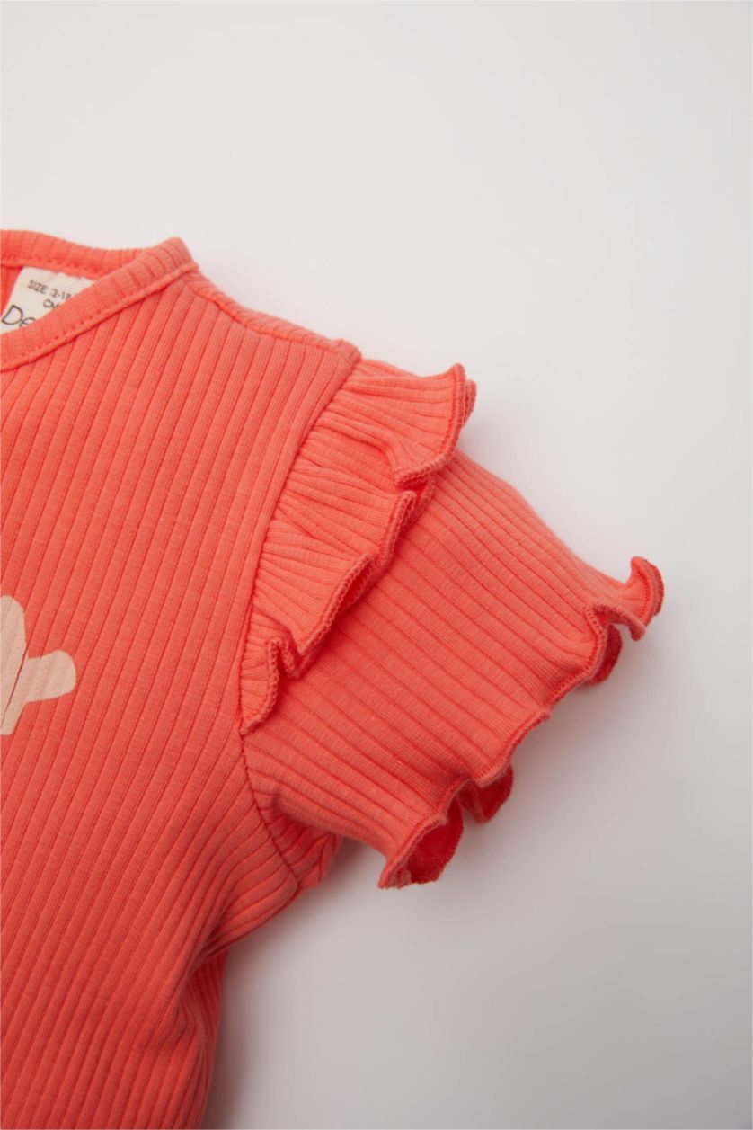 BÉBÉ FILLE Rouge Ensemble En Tricot BéBé Fille