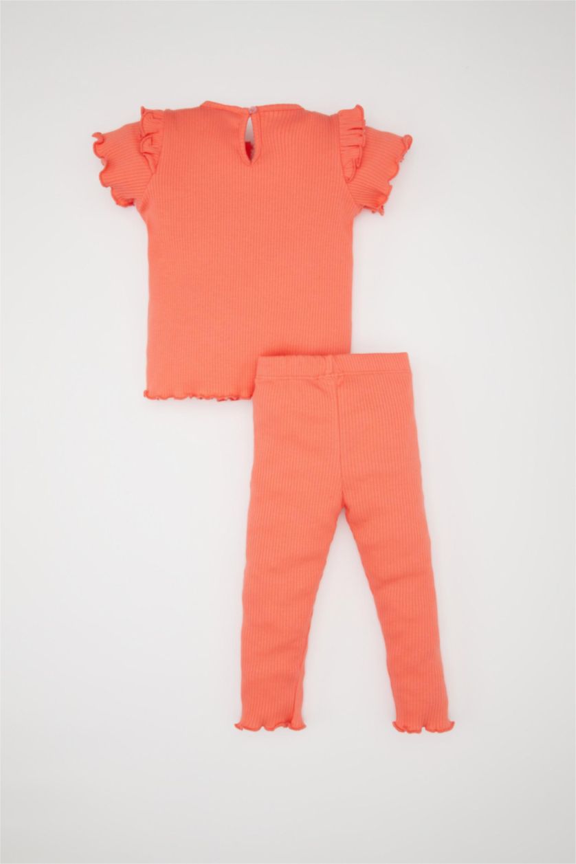 BÉBÉ FILLE Rouge Ensemble En Tricot BéBé Fille