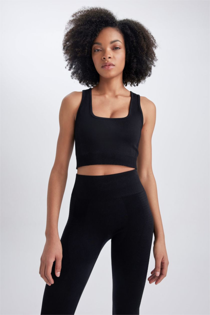 FEMME Noir Soutien-Gorge de sport de DeFacto Fit