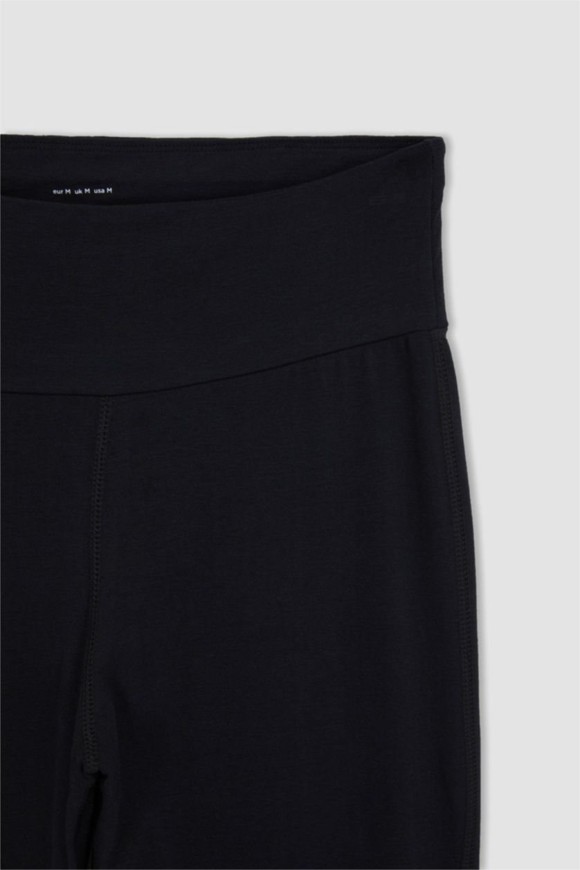 نساء أسود بنطلون شارلستون يوجا