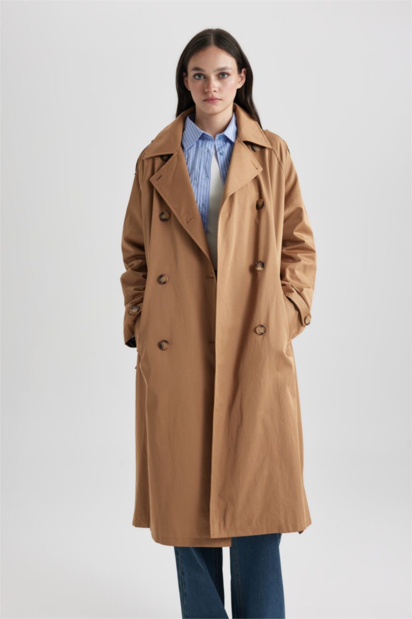 حريمي كامل ترانش كوت بقصة عادية وتر بروف