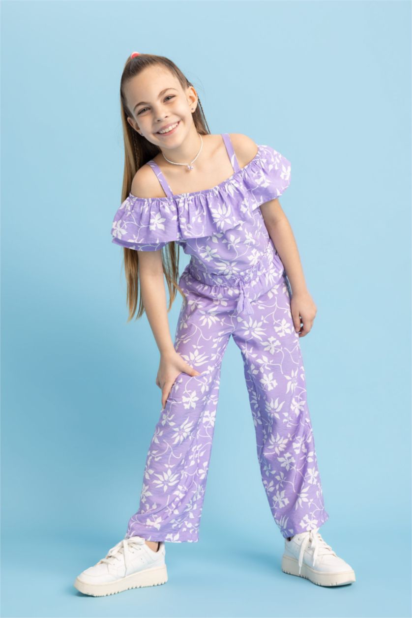 GIRLS & TEENS Lilac Girl Palazzo Wide Leg Pants