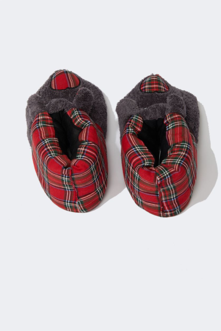 MAN Red Man Flat Sole Home Slipper