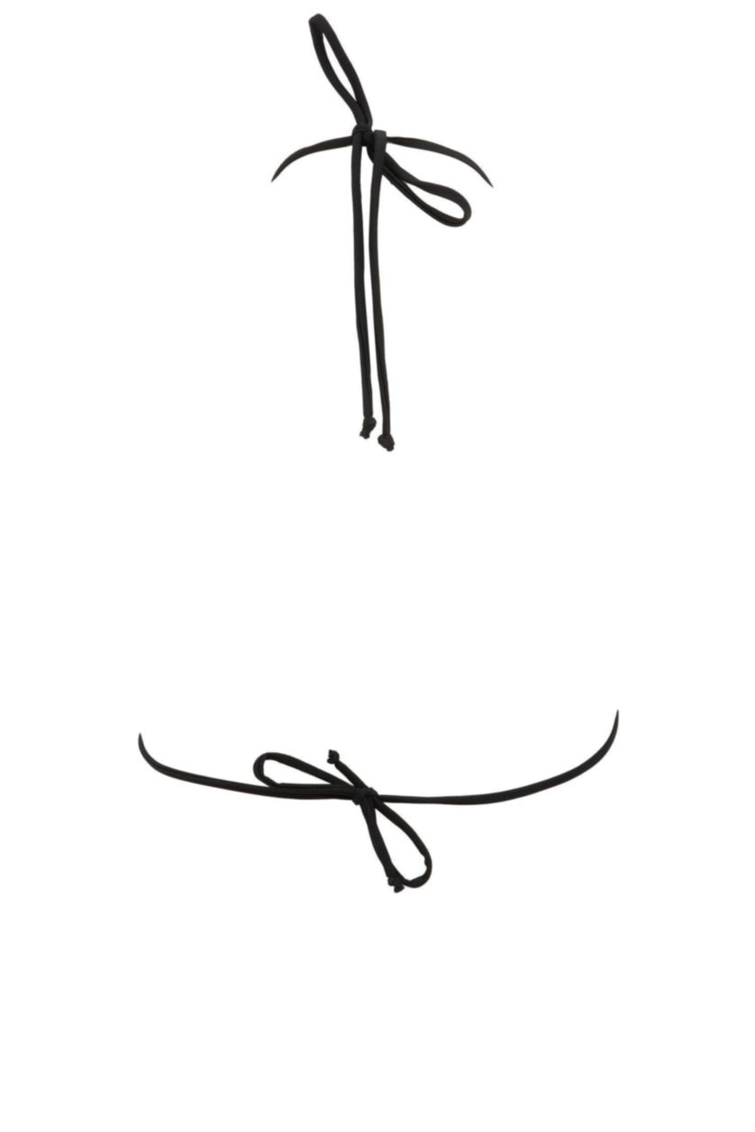 FEMME Noir Haut de Bikini Coupe Régulière Ethnic