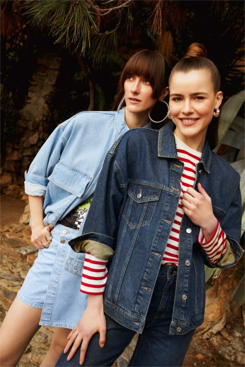 Kadın Koyu Mavi Ceket