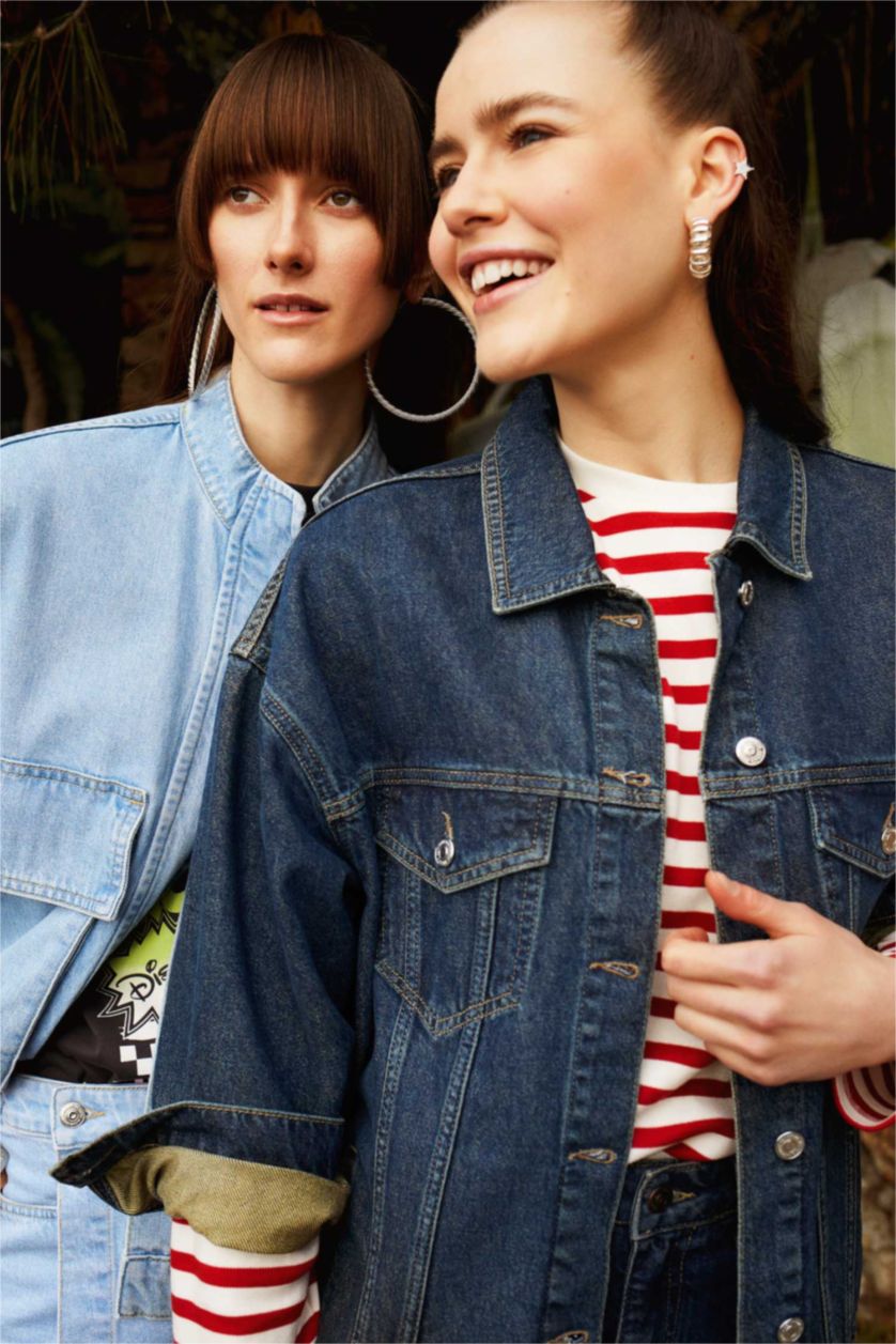 Kadın Koyu Mavi Ceket