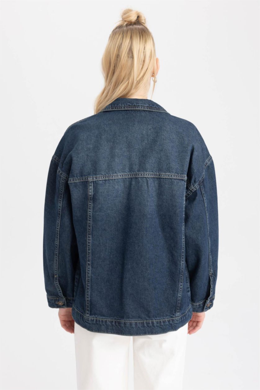 Kadın Koyu Mavi Ceket