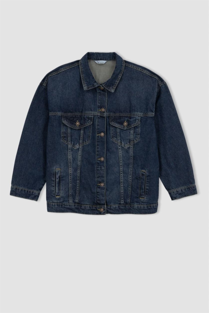 Kadın Koyu Mavi Ceket