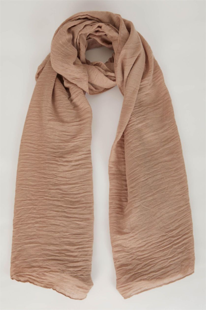 FEMME Beige Foncé Châle  Pour Femme