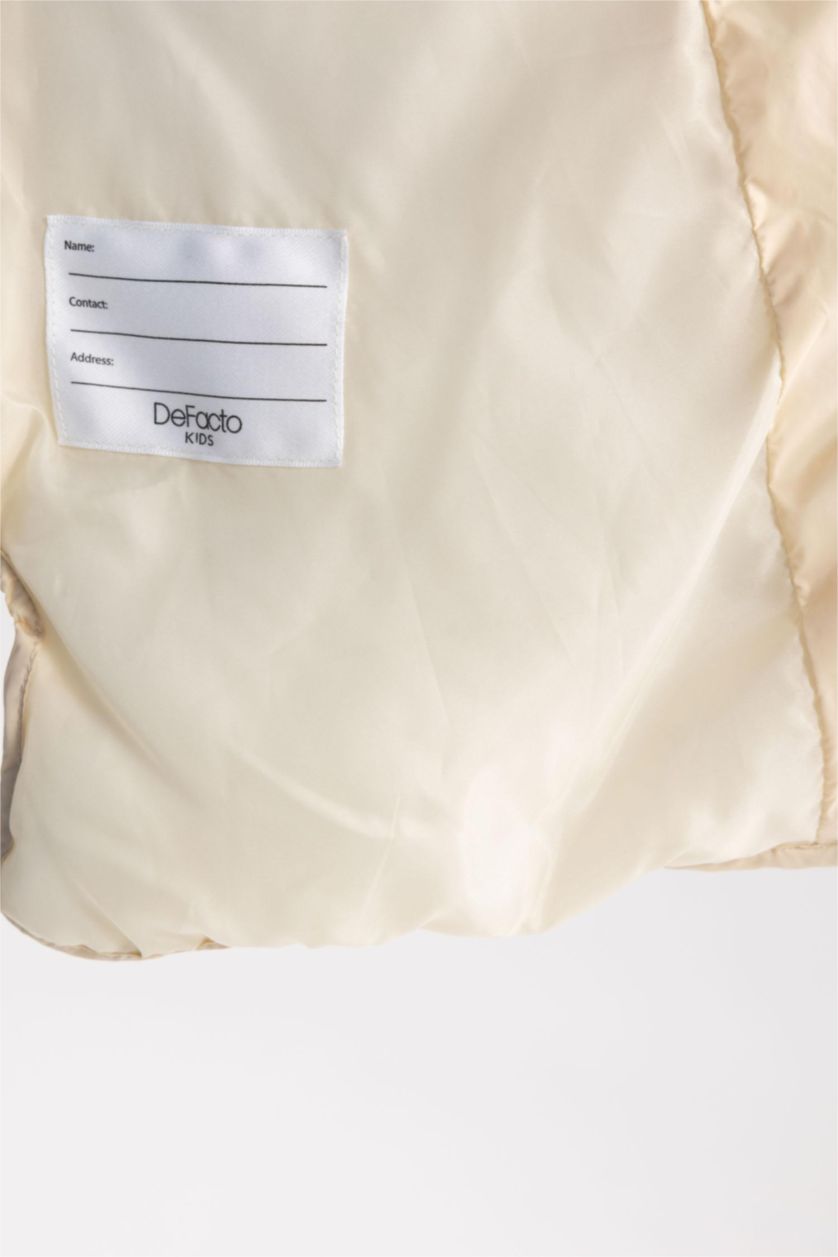 FILLES Beige Clair Veste Coupe Régulière Pour Fille