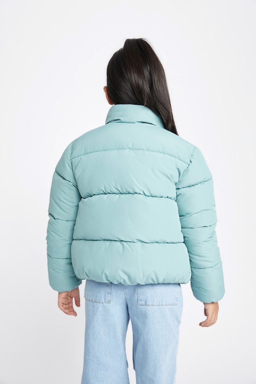 Young Girls - Teen Girls Mint Girl Fleece Lined Puffer Jacket