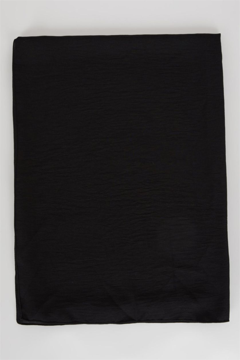 FEMME Noir Châle Hijab Basique Pour Femme