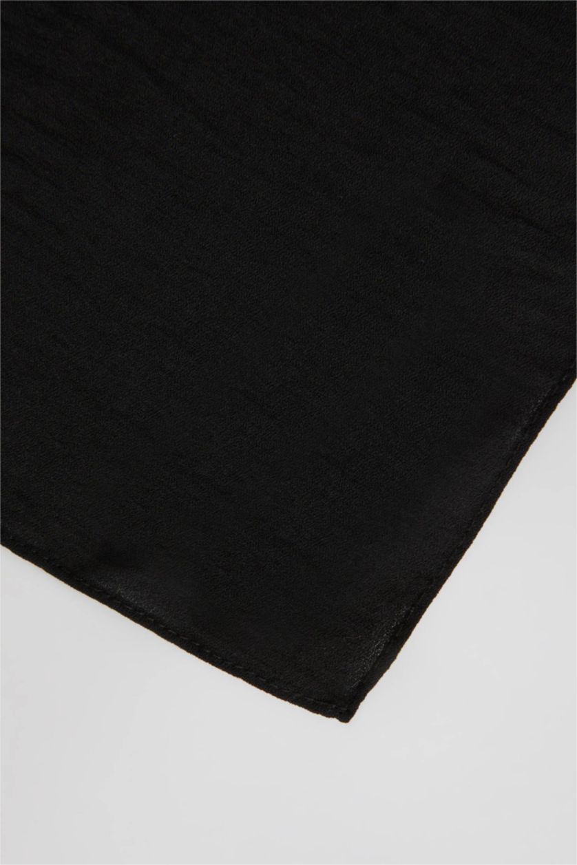 FEMME Noir Châle Hijab Basique Pour Femme